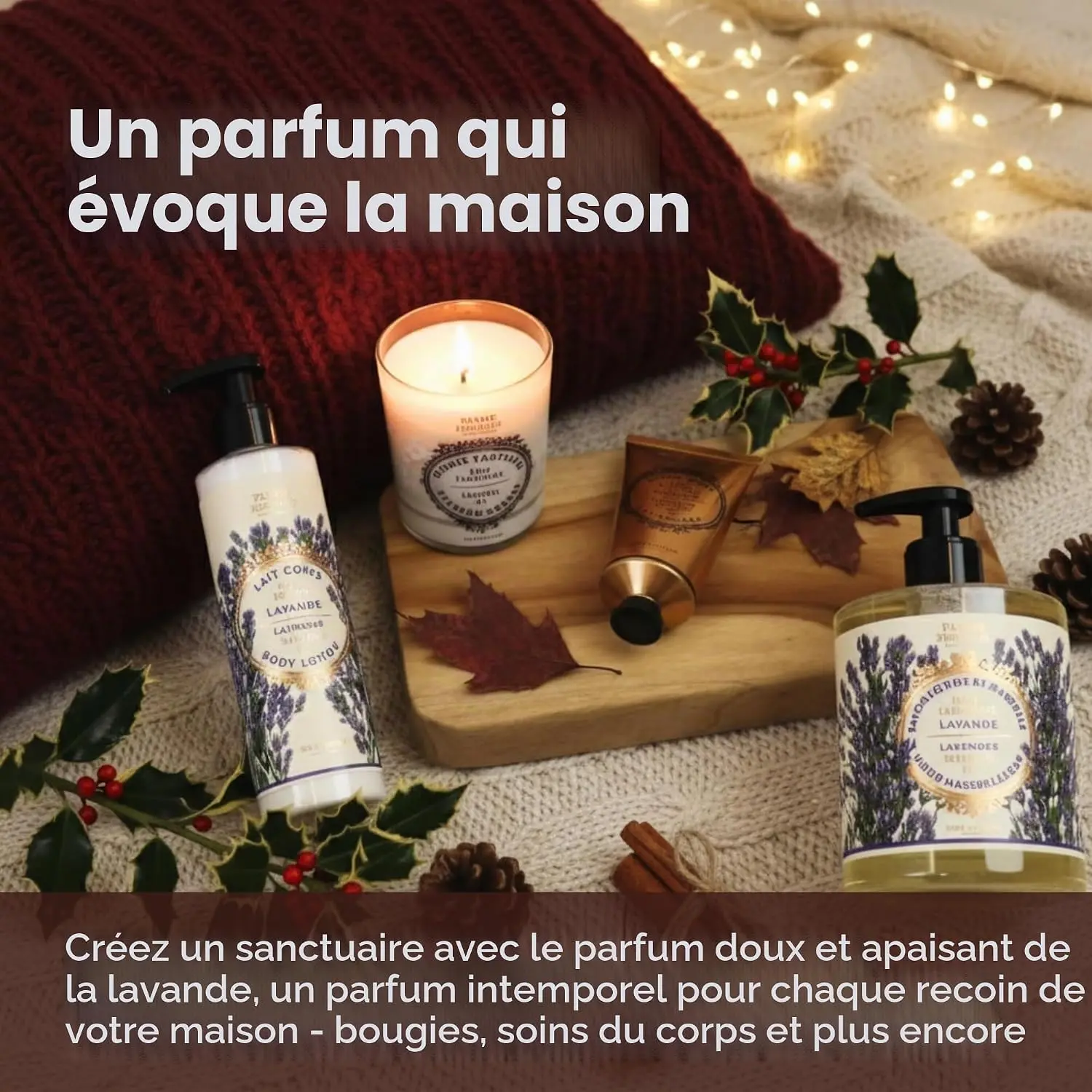 Mèche coton et cire végétale Panier des Sens