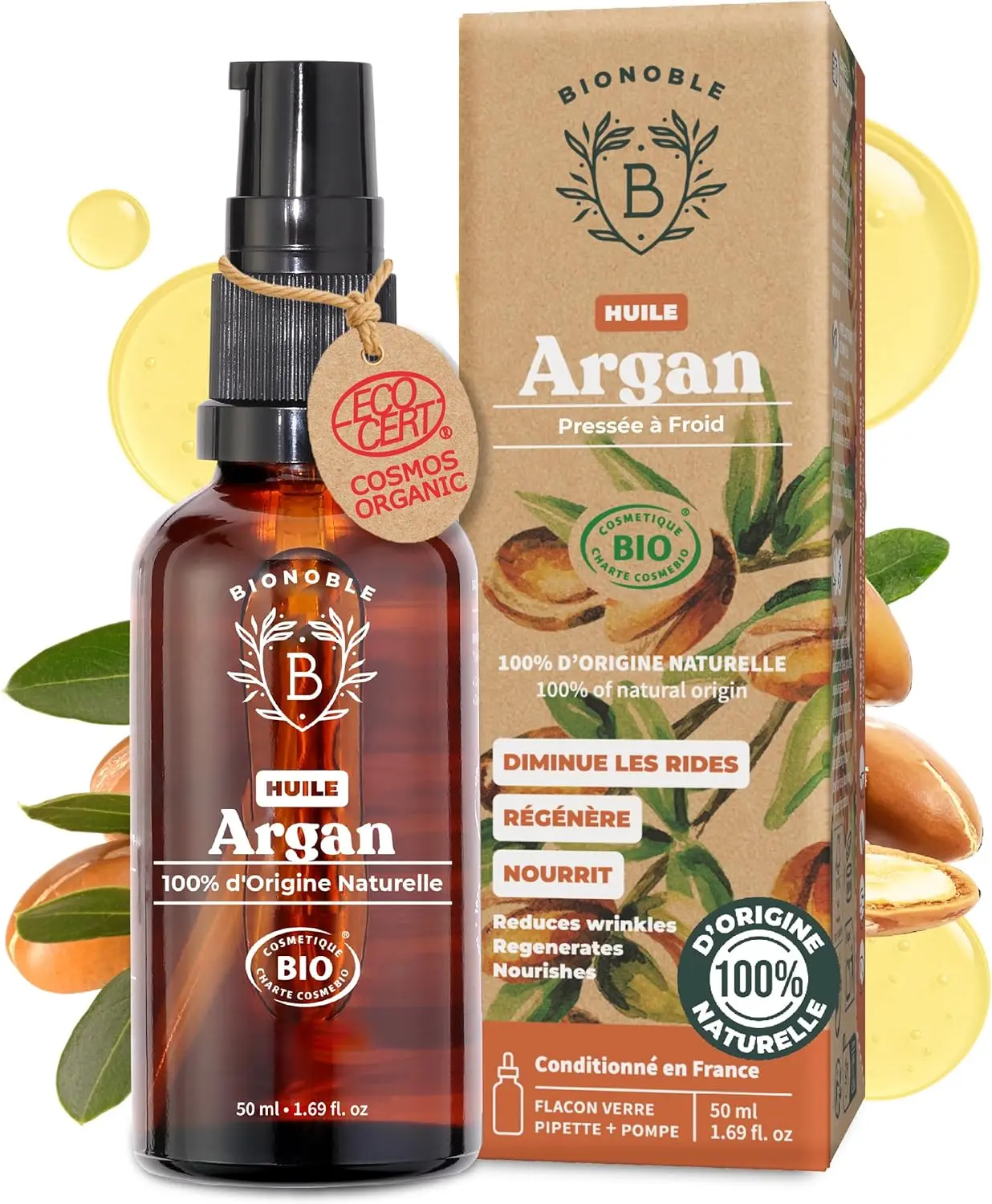Bionoble Huile d'Argan Bio