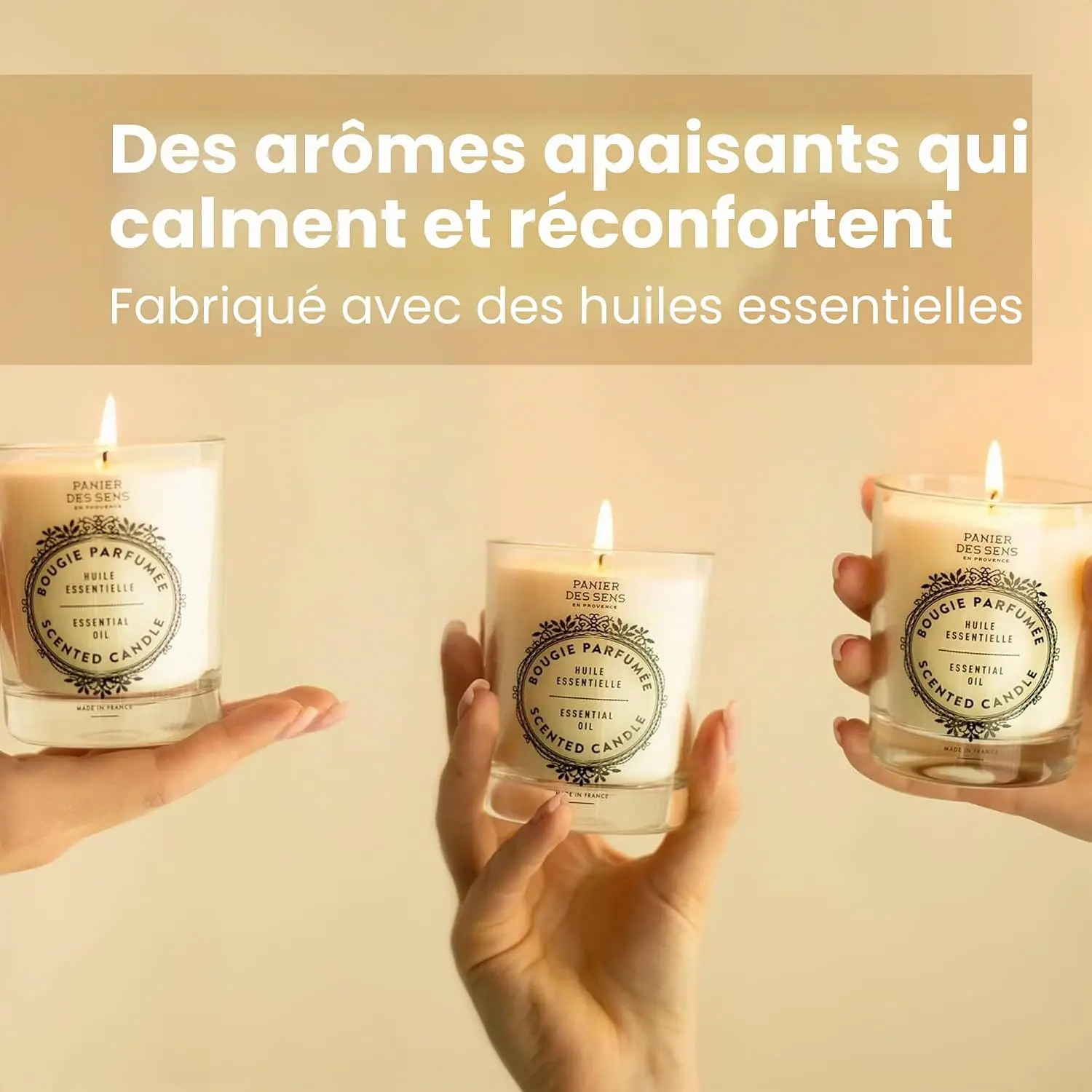 Packaging Panier des Sens — visuel de marque